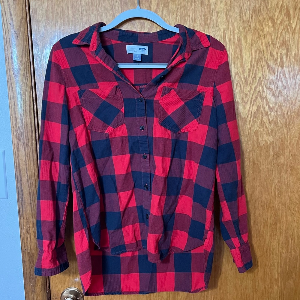 Old Navy Classic Plaid Flannel